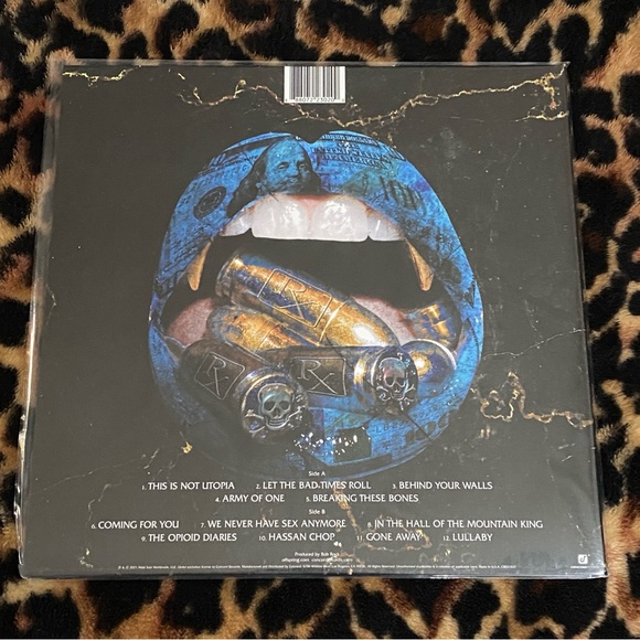 💛 The Offspring Let The Bad Time Roll 2021 LP YELLOW Color Vinyl Punk Rock - Picture 4 of 4